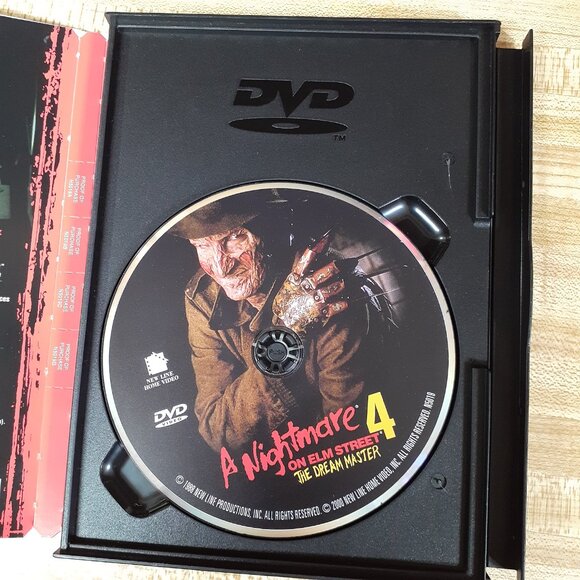 A Nightmare on Elm Street  4: Dream Master  1988 DVD Horror Slasher Wes Craven - Picture 5 of 5